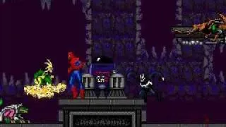 Spiderman vs the Kingpin Genesis game over