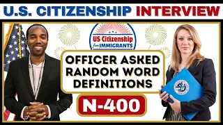 US Citizenship Interview 2023 - 2024 | N-400 Questions & Answers for Naturalization | Ciudadanía