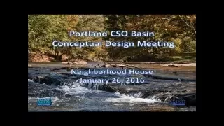 MSD Portland CSO Basin Conceptual Design meeting @louisvillemsd