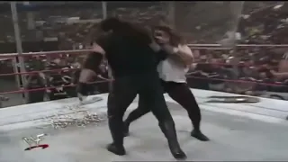 Undertaker Chokeslams to Mankind