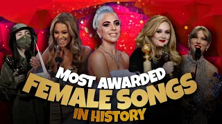 Most Awarded Female Songs In History | Hollywood Time | Lady Gaga, Beyonce, Adele, Billie Eilish,...