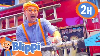 Blippi Visits a Children's Museum (Edventure) | 2 HOURS OF BLIPPI TOYS | Educational Videos for Kids