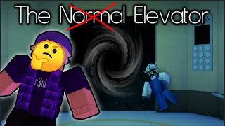 So I played the NORMAL ELEVATOR again.. #roblox