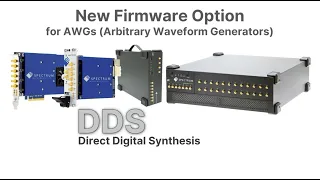 DDS Option for high-speed AWGs generates up to 20 sine waves