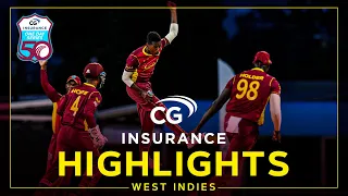 Highlights | West Indies v Australia | Lewis 50 in Vain! | 3rd CG Insurance ODI 2021