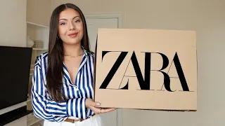 NEW IN ZARA SPRING HAUL 2023 | TRY ON & STYLING