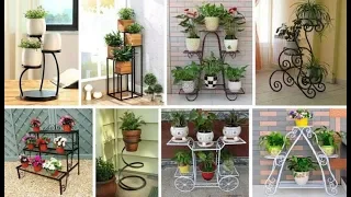 10 IDEAS DE MUEBLES DE HIERRO PERFECTAS PARA TUS PLANTAS Y DECORAR TU HOGAR ¡IDEA MÁS BELLA Q OTRA!