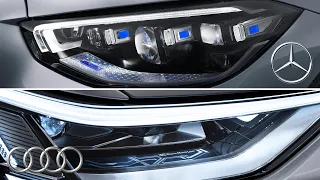 Audi Digital Matrix Light VS Mercedes Digital Light – Lighting Technology Assist