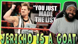 ROSS REACTS TO TOP 10 CHRIS JERICHO GREATEST CATCHPHRASES