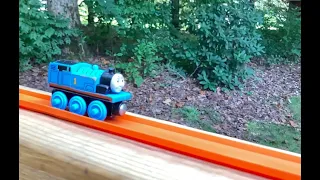 Thomas Train Stunts - Backyard Edition