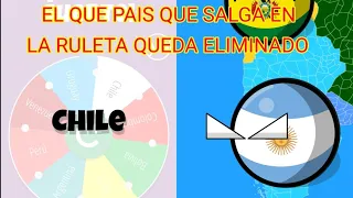 Eliminando países de Sudamérica (serie completa) #countryballs #viral #nomasgogogo