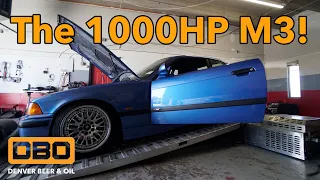 Precision 6870 Turbo e36 M3! | Makes 1000 Horsepower at altitude