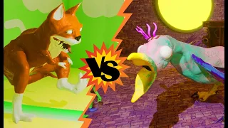 Kittysaurus vs OPILA Monster!!! FULL FIGHT!!! (Garten of Banban 4)