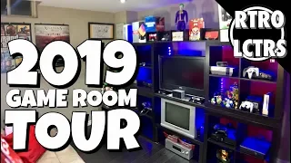 2019 Game Room Tour | Make A Game Room On A Budget | The Retrollectors