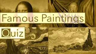 Famous Paintings Quiz