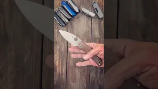 Toughest Spyderco Knife They Make! #youtubeshorts #shorts #knife