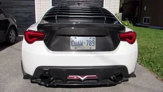 LAMBO Louvers on a BRZ Install!