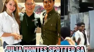 Ang Shooting ng Batang Quiapo CocoJul's update Julia Montes Spotted.