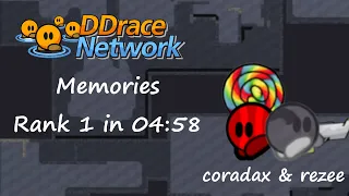 Teeworlds - Memories Rank 1 in 04:58 by coradax & rezee