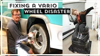 Fixing our 'Wheely' bad problem | Replacing Vario Wheel Studs and Changing Rear Tyres | Ep40