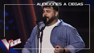 Rafael Ruiz canta 'La quiero a morir' | Audiciones a ciegas | La Voz Antena 3 2020