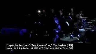 Depeche Mode - One Caress (better quality) orchestra, 2010.02.17 London @ Royal Albert Hall