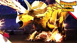CHOMP EVOLVED and fights the ALPHA GANG!!! | Dinosaur King: Awaken - New Power | Part 1 HD