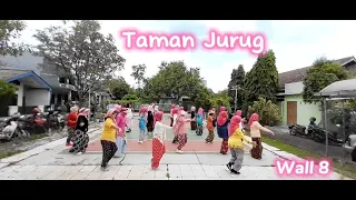 TAMAN JURUG || Line Dance || Choreographer Susi (INA)- December 2023 || Beginner