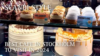 Best Swedish Fika in Cozy Scandinavian Cafe in Stockholm | Scandi Style