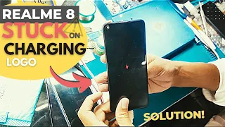 Realme 8 stuck on charging logo solution