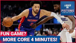 Detroit Pistons' Core Four Get More Minutes Together, Show Flashes In Loss To The Orlando Magic