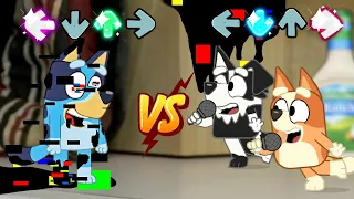 Friday Night Funkin' - "Sliced" but It's Bluey vs Bingo & Mackenzie (Bluey and Friends)