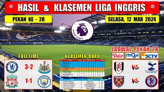 Hasil Liga Inggris Tadi Malam ~ CHELSEA vs NEWCASTLE ~ EPL 2024 Pekan Ke 28