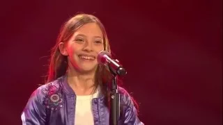 11-Year Old Lorena Sings Wild Horses By Natasha Bedingfield - The Voice Kids 2015