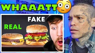 MrBeast | Beast Reacts - Real Vs Fake Commercials! [reaction]