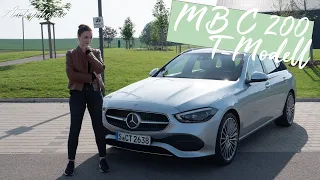 Kleiner Motor gegen viel Gewicht: Mercedes-Benz C 200 T-Modell (BR 206) [4K] - Autophorie