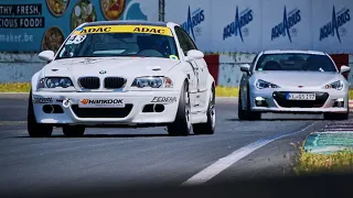 Circuit Zolder - Subaru BRZ vs BMW E46 M3