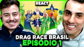 REACT DO  1º EPISÓDIO DE DRAG RACE BRASIL