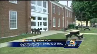 Closing arguments wrapped up in Rising Sun murder trial