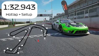 ACC Hotlap - Misano Porsche 991.2 GT3 R 1:32,9 + Setup