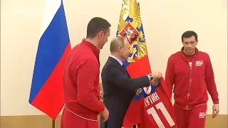 Павел Дацюк – Путину: «Вы – капитан России»