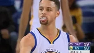 Stephen Steph Curry 17 Points in 3 Minutes vs Sacramento Kings 2015 MY Thoughts Review