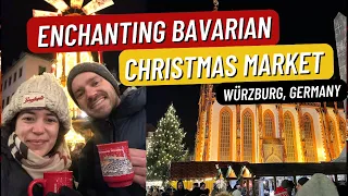 German Christmas Market in Würzburg, Germany