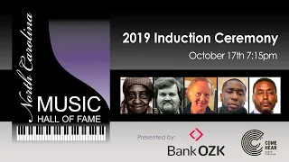 North Carolina Music Hall of Fame 2019 Induction Ceremony - FULL SHOW