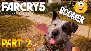 Far Cry 5 Walkthrough Gameplay Part 2 | Meet BOOMER The Dog Farcry 5 PS4