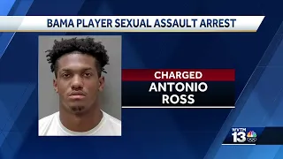 Alabama football player arrested on sexual assault charges