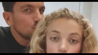 Peter Andre's daughter Princess scolds him for kissing her in Instagram video