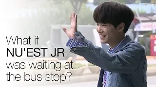 What if your NU'EST Jonghyun (JR) was waiting at the bus stop? ENG SUB • dingo kdrama