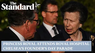 Princess Royal attends Royal Hospital Chelsea's Founder's Day Parade