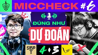 CÁI KẾT ĐÃ ĐƯỢC LAI BÂNG DỰ ĐOÁN | MICCHECK SGP vs VGM | ĐTDV MÙA ĐÔNG 2023